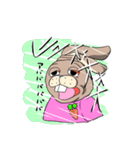 日常的に使えるめんどくさがり屋なうさぎ（個別スタンプ：22）