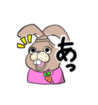 日常的に使えるめんどくさがり屋なうさぎ（個別スタンプ：23）