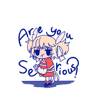 少女片のぎゃう★英語Sticker（個別スタンプ：5）