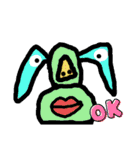 ハピハトフレンズ（個別スタンプ：2）