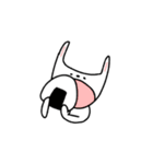 ゆるゆるウサギさんスタンプ（個別スタンプ：21）