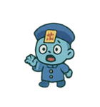 ちび幽霊 提灯ダンス（個別スタンプ：2）