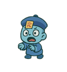 ちび幽霊 提灯ダンス（個別スタンプ：3）