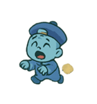 ちび幽霊 提灯ダンス（個別スタンプ：10）