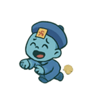 ちび幽霊 提灯ダンス（個別スタンプ：11）