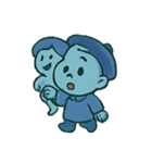 ちび幽霊 提灯ダンス（個別スタンプ：12）