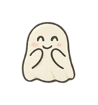 ぷかぷかゴーストの反応まつり（個別スタンプ：5）