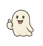 ぷかぷかゴーストの反応まつり（個別スタンプ：6）
