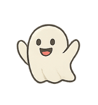 ぷかぷかゴーストの反応まつり（個別スタンプ：21）