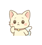 ふわもこフォクシーにゃん（個別スタンプ：3）