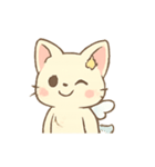 ふわもこフォクシーにゃん（個別スタンプ：5）