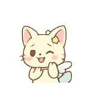 ふわもこフォクシーにゃん（個別スタンプ：14）