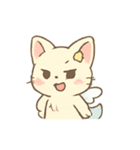 ふわもこフォクシーにゃん（個別スタンプ：21）