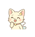 ふわもこフォクシーにゃん（個別スタンプ：23）
