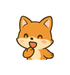 柴犬の毎日リアクション（個別スタンプ：3）