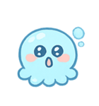 ぷくぷくタコの感情ショー（個別スタンプ：1）