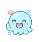 ぷくぷくタコの感情ショー（個別スタンプ：6）