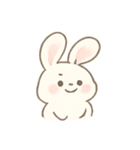 おみみダラリうさぎドド（個別スタンプ：1）