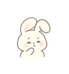 おみみダラリうさぎドド（個別スタンプ：3）