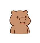ぼんやりカバのモカ（個別スタンプ：13）