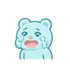 ガラスぐまBearyの情緒パレード（個別スタンプ：9）