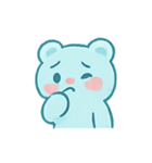 ガラスぐまBearyの情緒パレード（個別スタンプ：12）
