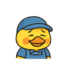 バイトアヒルKiiwiの崩壊モード（個別スタンプ：19）
