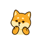 おちゃめ柴犬 リアクションパレード（個別スタンプ：2）