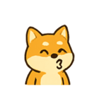 おちゃめ柴犬 リアクションパレード（個別スタンプ：5）