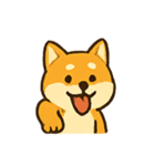 おちゃめ柴犬 リアクションパレード（個別スタンプ：8）