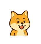 おちゃめ柴犬 リアクションパレード（個別スタンプ：9）