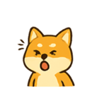 おちゃめ柴犬 リアクションパレード（個別スタンプ：13）