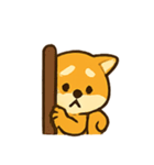 おちゃめ柴犬 リアクションパレード（個別スタンプ：17）