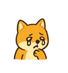 おちゃめ柴犬 リアクションパレード（個別スタンプ：21）