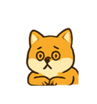 おちゃめ柴犬 リアクションパレード（個別スタンプ：22）
