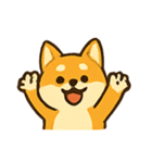 おちゃめ柴犬 リアクションパレード（個別スタンプ：23）