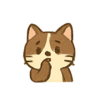 モカ猫の気分パレード（個別スタンプ：5）