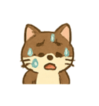 モカ猫の気分パレード（個別スタンプ：18）