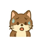 モカ猫の気分パレード（個別スタンプ：22）