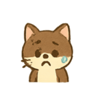 モカ猫の気分パレード（個別スタンプ：24）