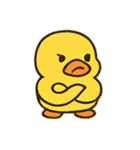 いたずらアヒルのヤコ（個別スタンプ：4）