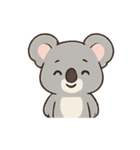 もふもふコアラのリアクションパレード（個別スタンプ：1）