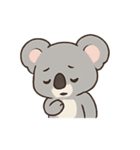 もふもふコアラのリアクションパレード（個別スタンプ：3）