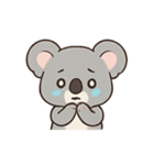 もふもふコアラのリアクションパレード（個別スタンプ：4）