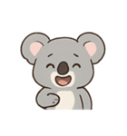 もふもふコアラのリアクションパレード（個別スタンプ：8）