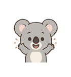 もふもふコアラのリアクションパレード（個別スタンプ：9）