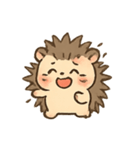 泣き虫ハリネズミのポキ（個別スタンプ：4）