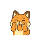 テンパりキツネのコミ（個別スタンプ：2）