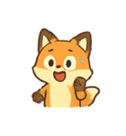 テンパりキツネのコミ（個別スタンプ：8）