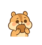 ほっぺぷくぷくリスのミミ（個別スタンプ：7）